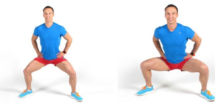 Plie squats help to effectively increase a man's potency